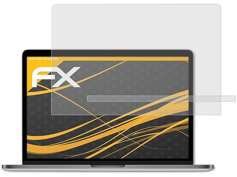 FX-Antireflex MacBook 13 inch ATFOLIX Bar)) 2016 (incl. 2x Apple Pro Touch Displayschutz(für