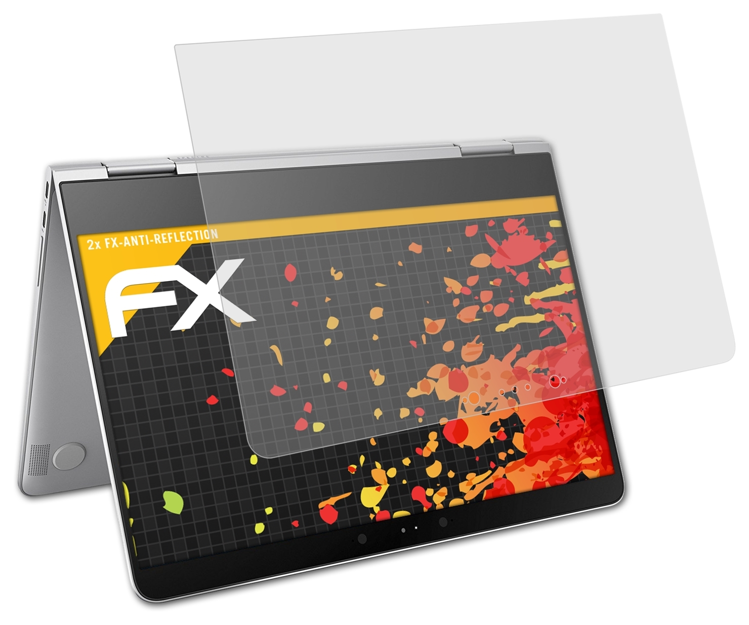 ATFOLIX 2x x360 Displayschutz(für HP FX-Antireflex Spectre 13-w000ng)
