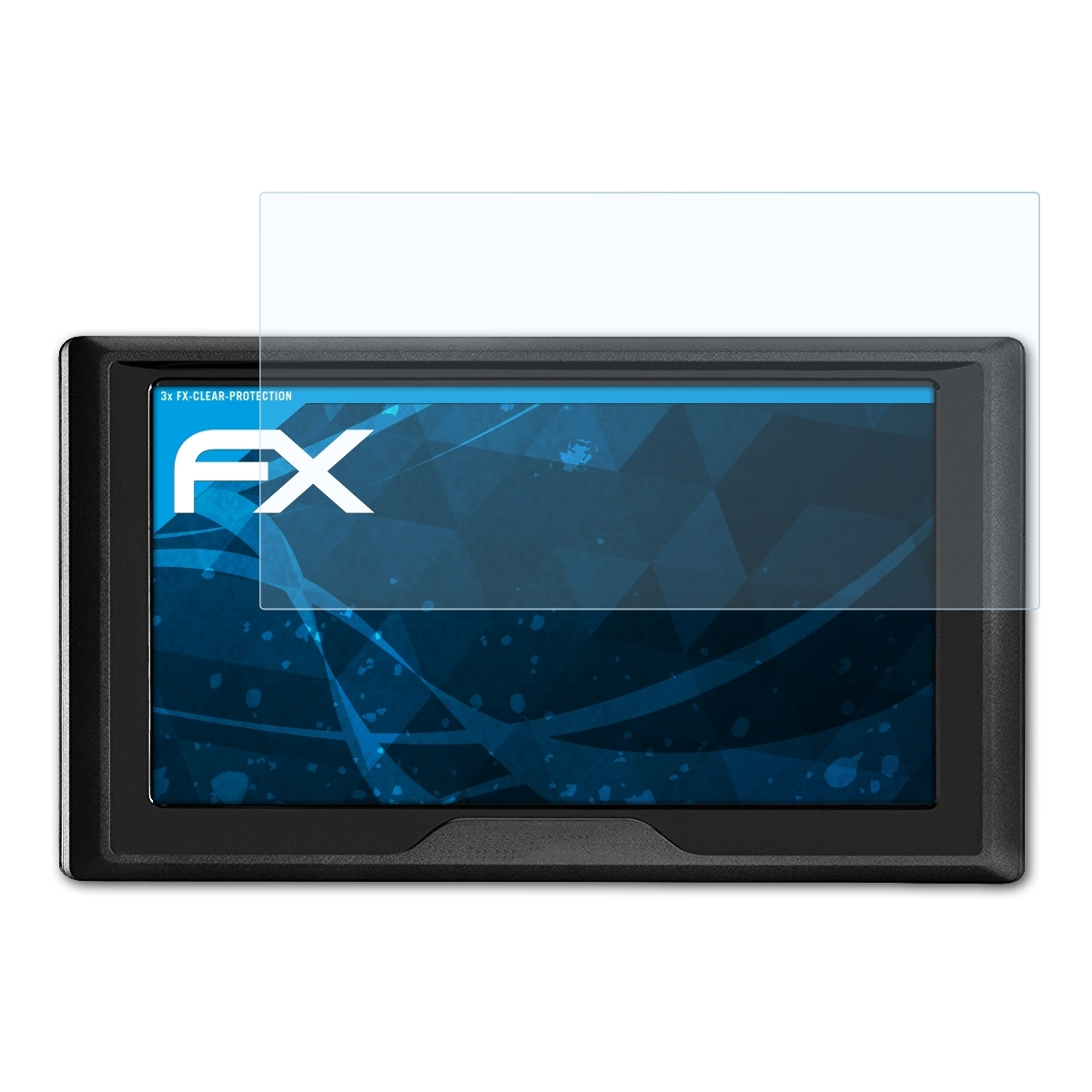 ATFOLIX 3x FX-Clear Garmin Displayschutz(für 61LMT-S) Drive