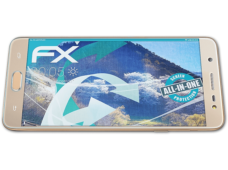 ATFOLIX 3x FX-ActiFleX Displayschutz(für Samsung Galaxy J7 Max)