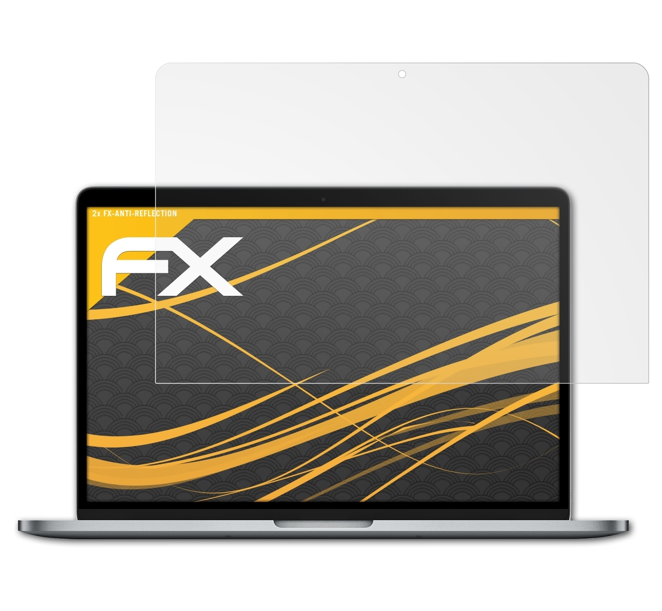 ATFOLIX 2x MacBook 2017 Apple inch) Pro Displayschutz(für FX-Antireflex 13