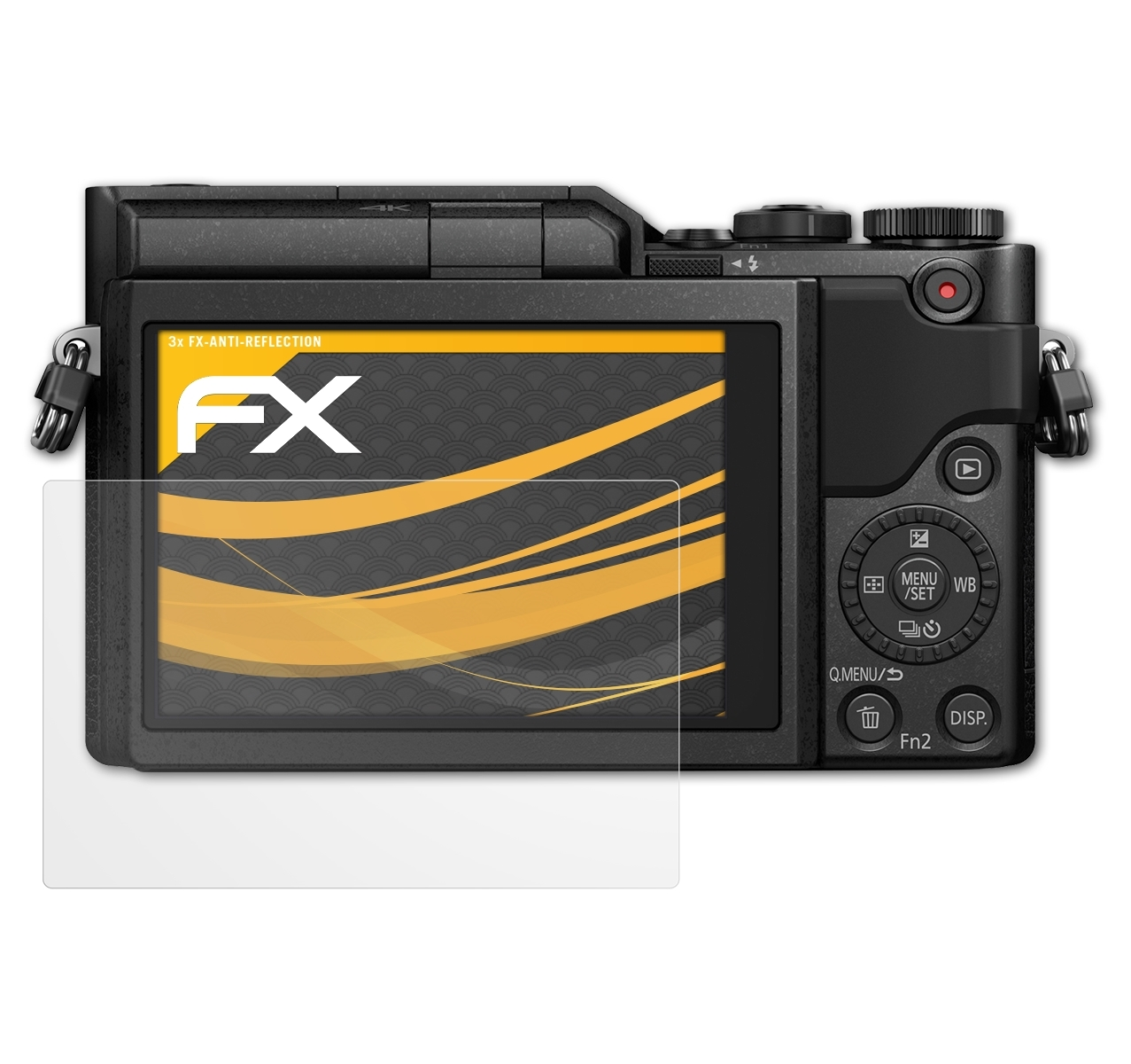 ATFOLIX 3x Panasonic DC-GX850) Displayschutz(für FX-Antireflex Lumix