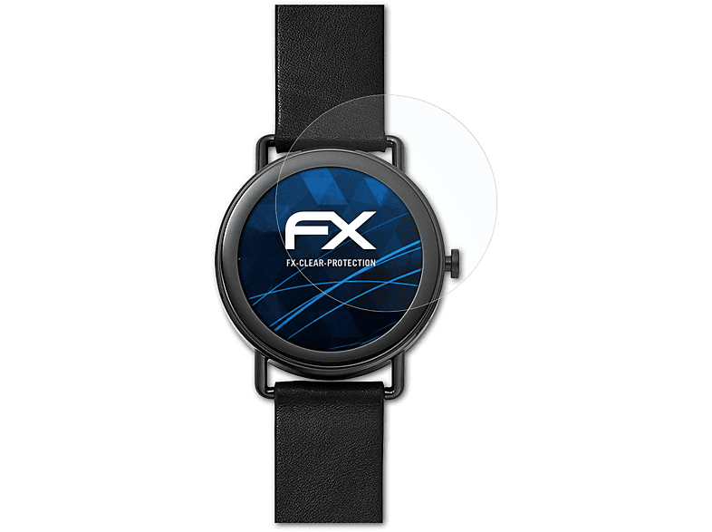 ATFOLIX 3x FX-Clear Displayschutz(für Skagen Falster)