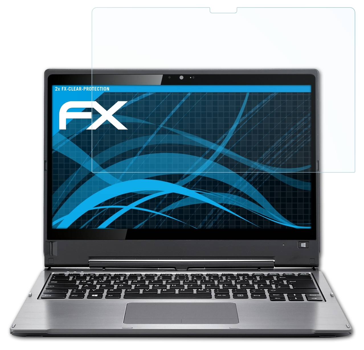 T936) Displayschutz(für 2x ATFOLIX Lifebook Fujitsu FX-Clear