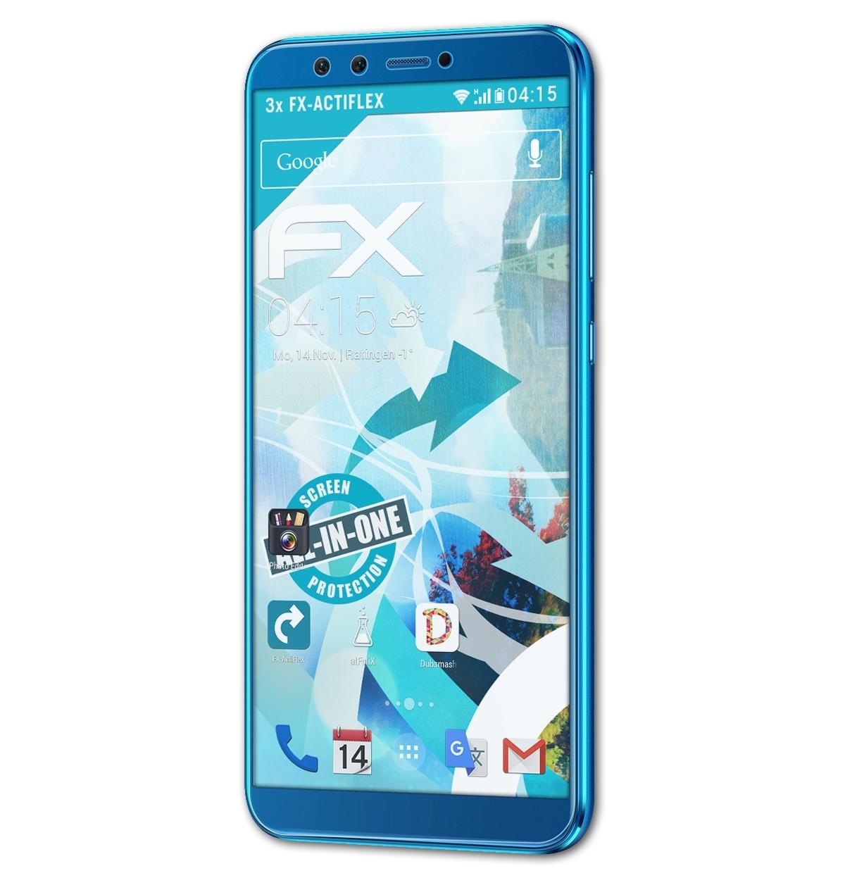 Lite) FX-ActiFleX 9 Displayschutz(für Huawei 3x Honor ATFOLIX