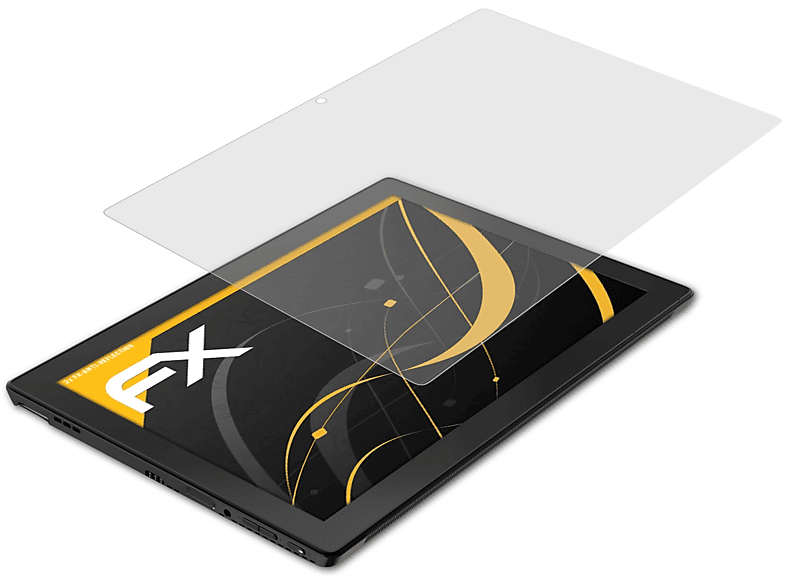 ATFOLIX 2x Miix 520) FX-Antireflex Displayschutz(für Lenovo