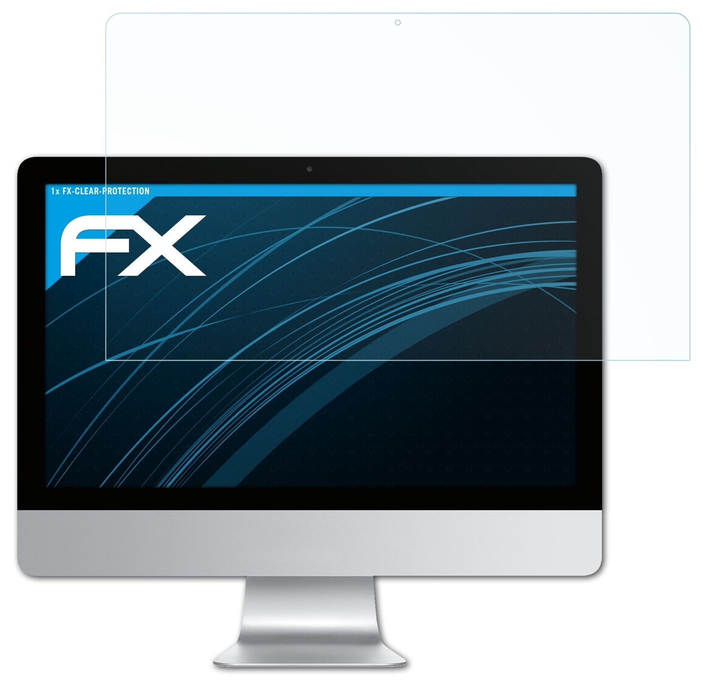 ATFOLIX FX-Clear Displayschutz(für iMac 21,5 Apple Model 2017)