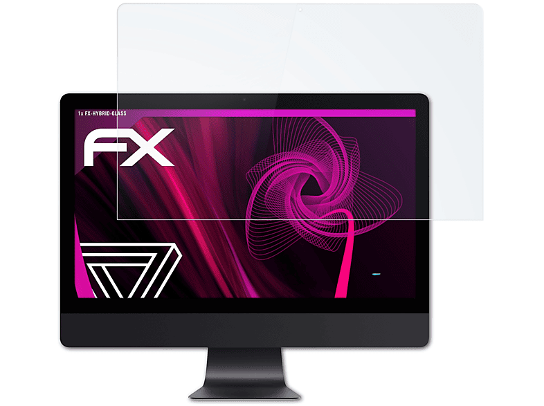 ATFOLIX FX-Hybrid-Glass Schutzglas(für inch)) Apple (27 Pro iMac