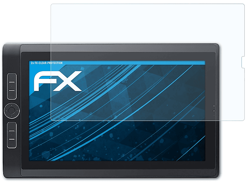 ATFOLIX 2x FX-Clear Displayschutz(für Wacom MobileStudio Pro 13)