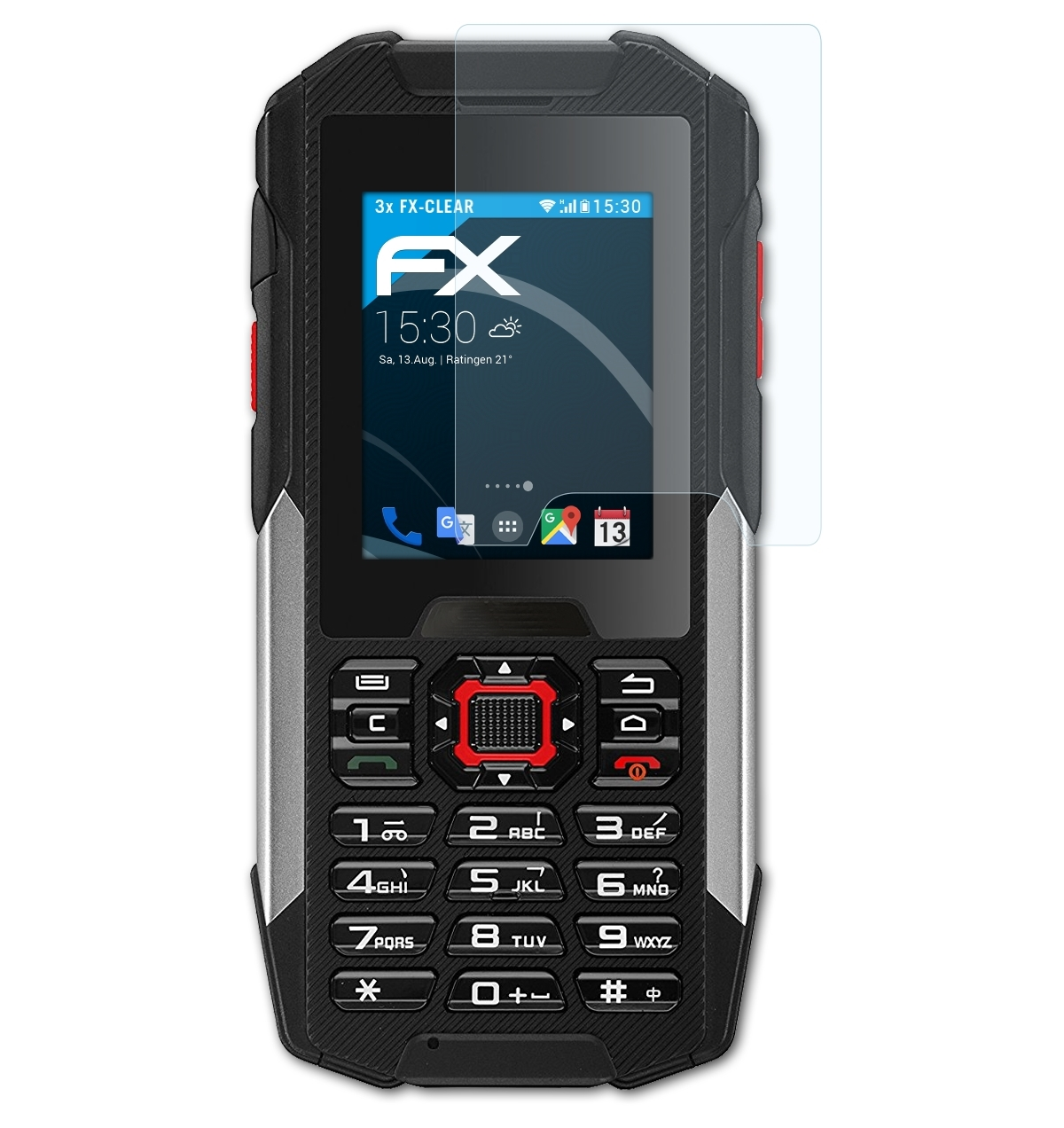 ATFOLIX 3x FX-Clear Displayschutz(für F200) Facom