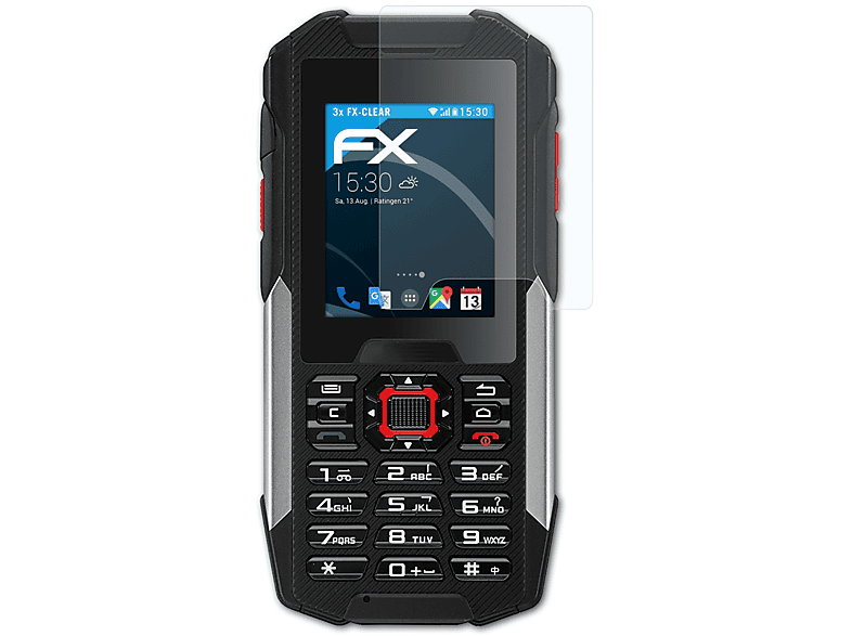Facom FX-Clear 3x ATFOLIX F200) Displayschutz(für