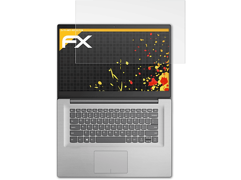 Lenovo 2x Displayschutz(für inch)) ATFOLIX 320S FX-Antireflex IdeaPad (15