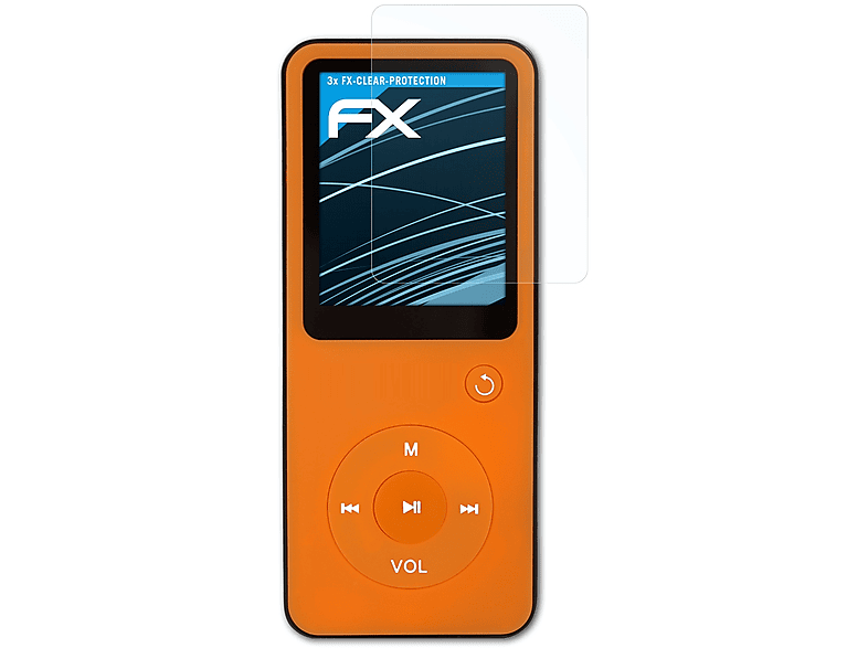 ATFOLIX 3x FX-Clear Displayschutz(für Bertronic BC 910)