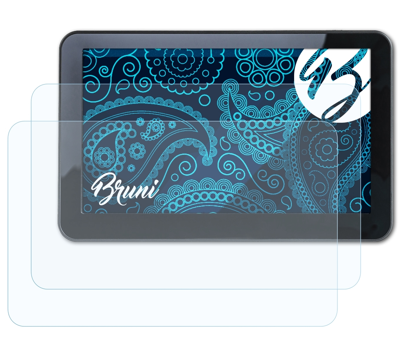 BRUNI 2x Basics-Clear Schutzfolie(für S6810) Snooper Ventura Pro