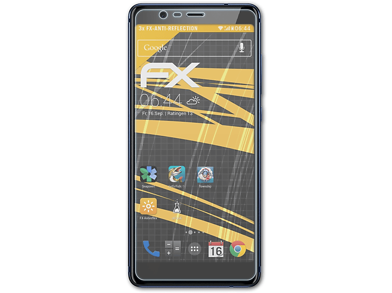 FX-Antireflex ATFOLIX Nokia 3x Displayschutz(für 5.1)