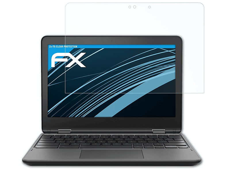 Chromebook) Lenovo 2x 300e FX-Clear Displayschutz(für ATFOLIX