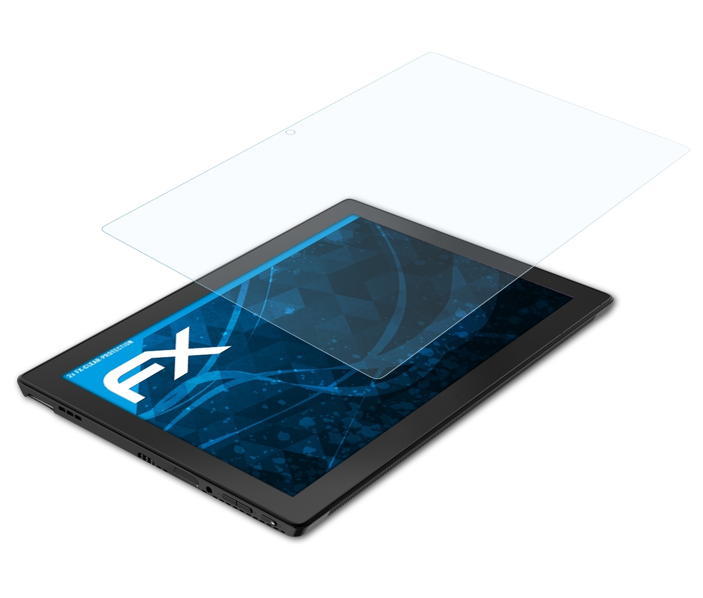 Lenovo Miix ATFOLIX 520) 2x FX-Clear Displayschutz(für