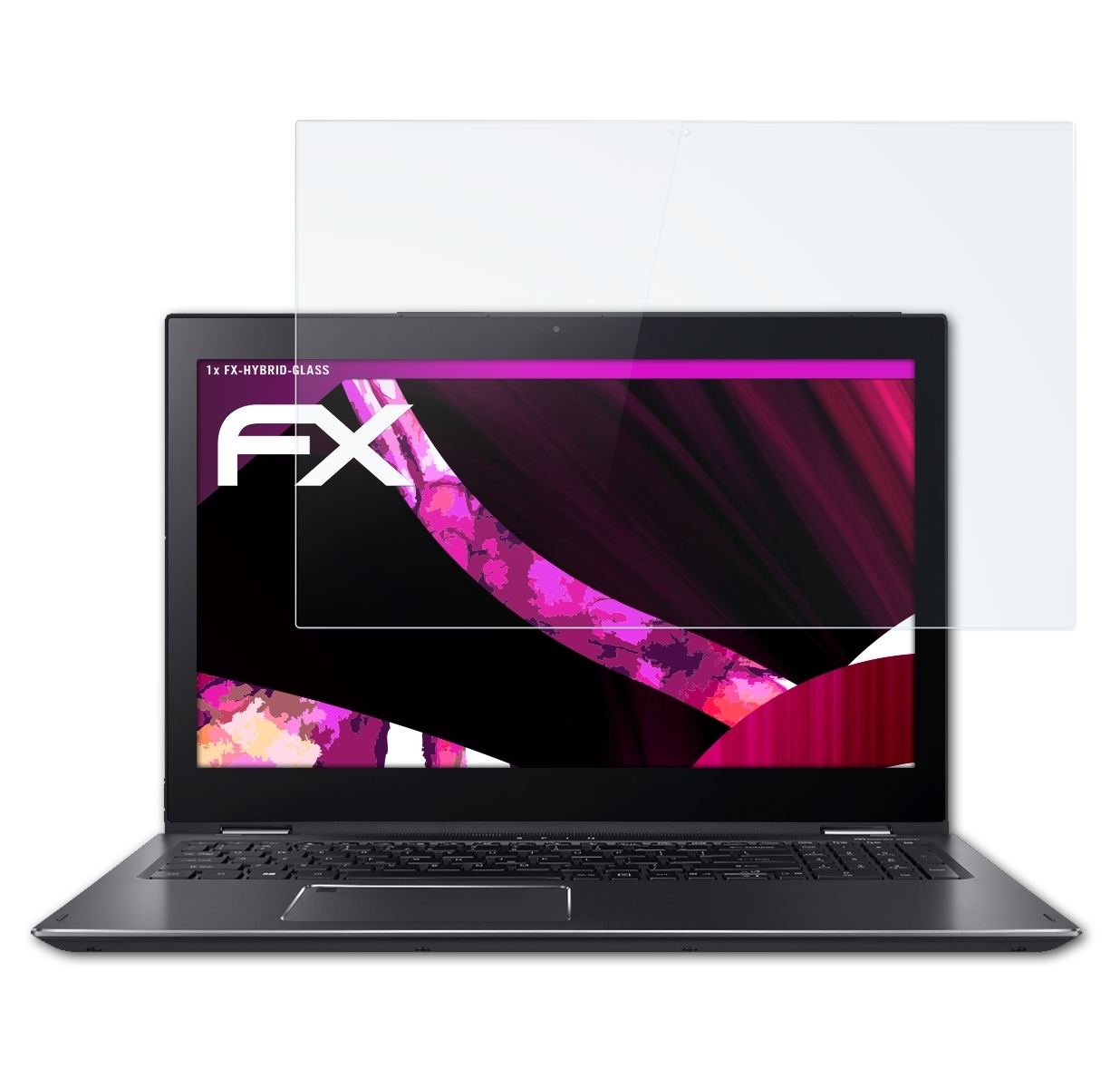 ATFOLIX FX-Hybrid-Glass SP515-51 (15,6 Schutzglas(für inch)) 5 Acer Spin