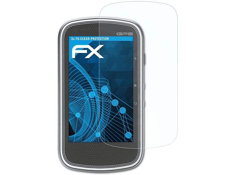 ATFOLIX 3x FX-Clear Displayschutz(für Mio Cyclo 400) | Navi-Taschen & -Schutzfolien