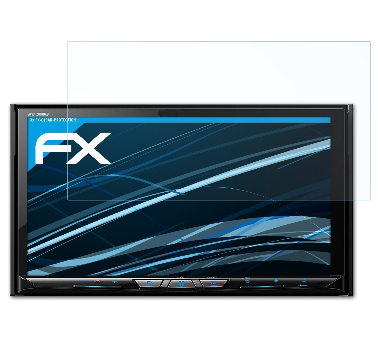 Pioneer ATFOLIX Displayschutz(für Avic-Z810DAB) 3x FX-Clear