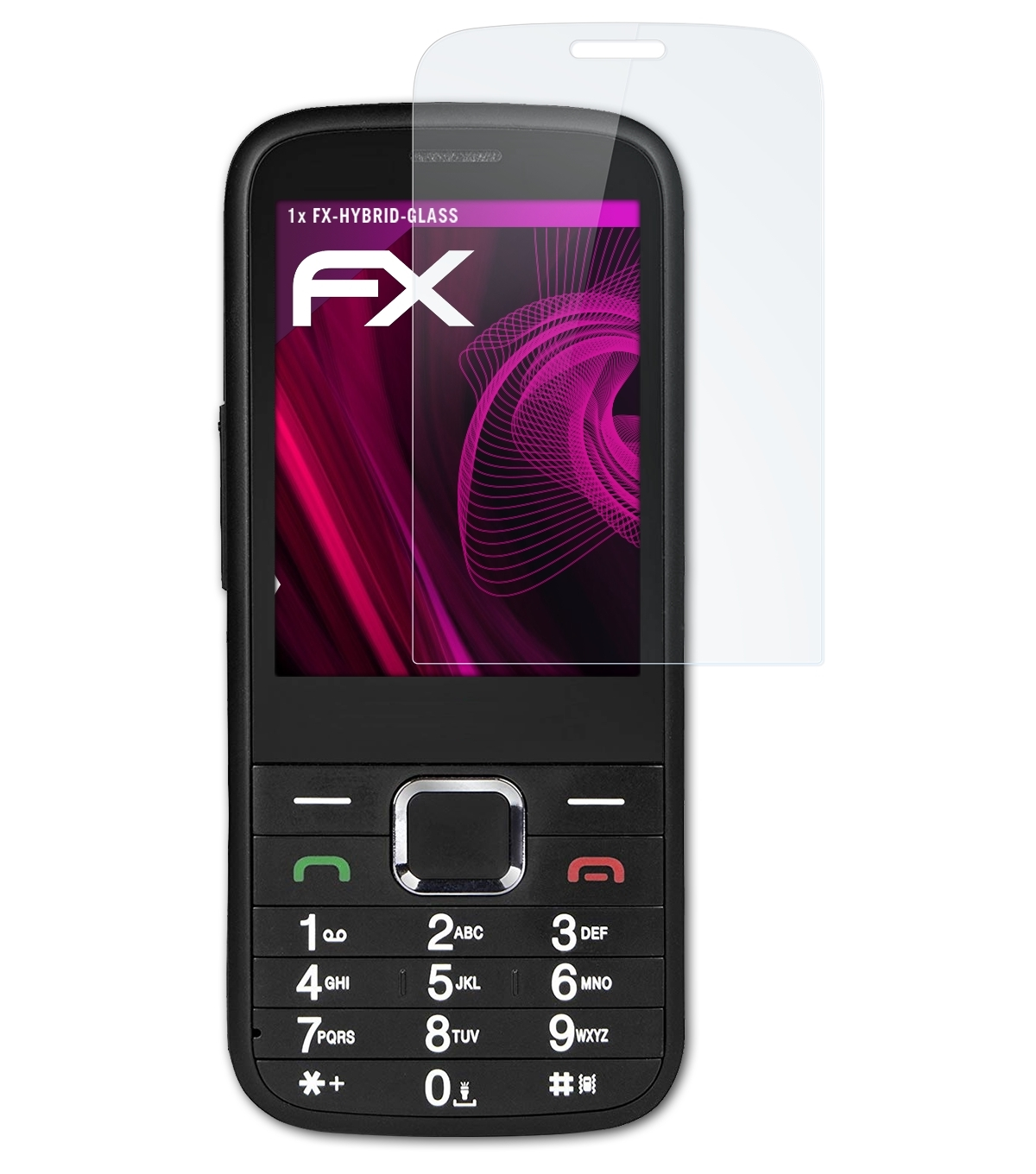 Schutzglas(für Doro BBM FX-Hybrid-Glass Swisstone 570) ATFOLIX