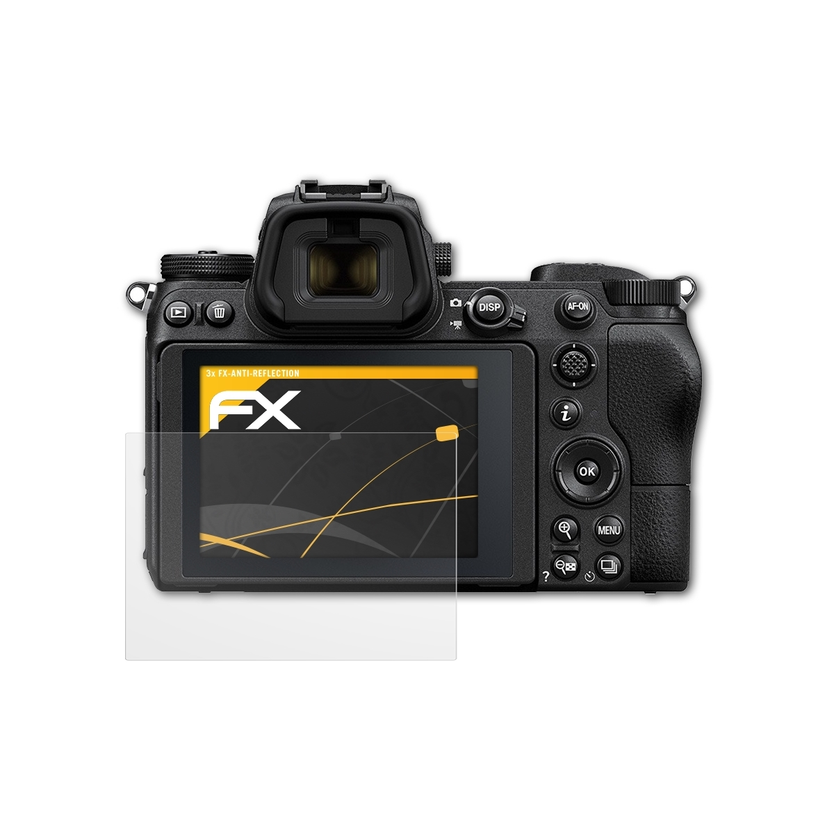 FX-Antireflex 3x Nikon Displayschutz(für Z6) ATFOLIX