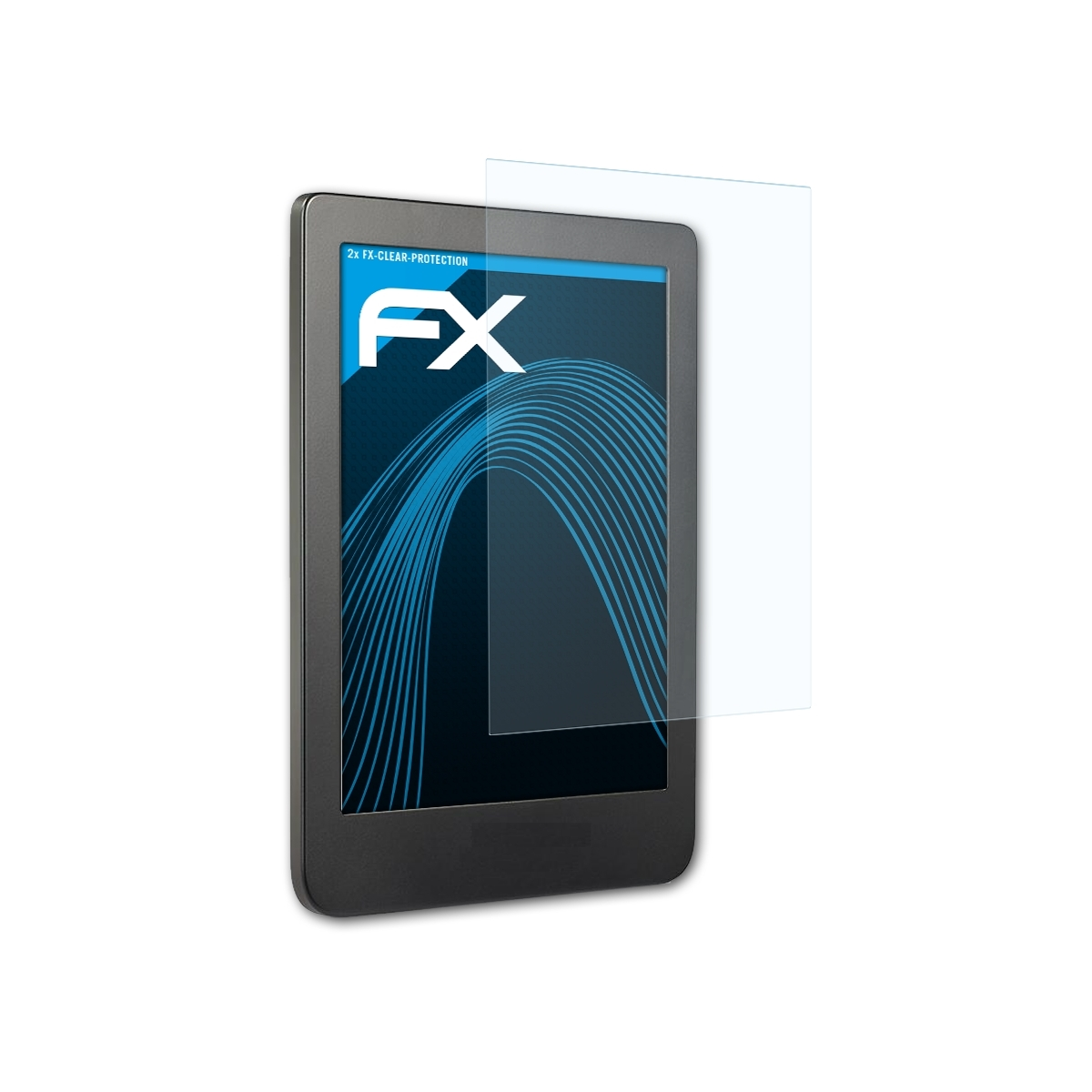 2x Kobo Displayschutz(für HD) ATFOLIX FX-Clear Clara