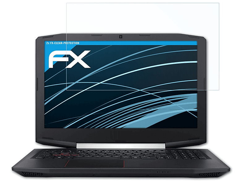 ATFOLIX 2x FX-Clear Displayschutz(für Acer Aspire VX 15)