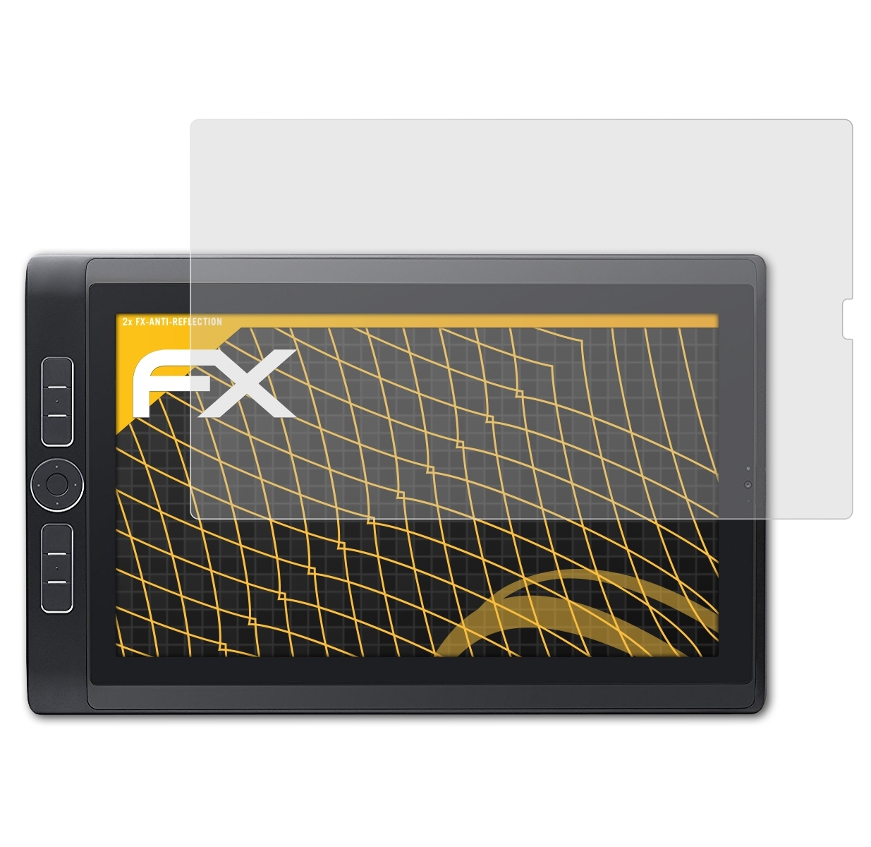 ATFOLIX 2x FX-Antireflex Displayschutz(für 13) Pro MobileStudio Wacom