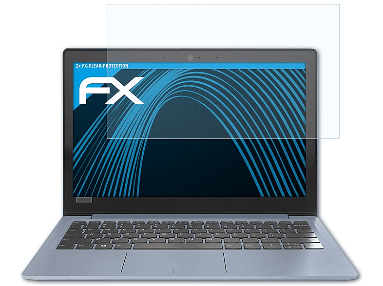 ATFOLIX 2x FX-Clear Displayschutz(für Lenovo IdeaPad 120S (11 inch))