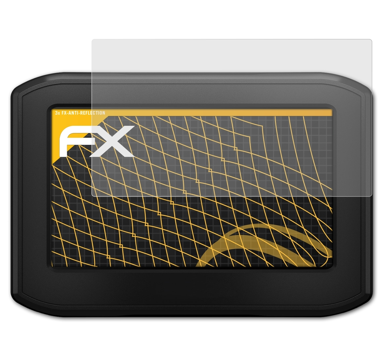 ATFOLIX 3x Zumo FX-Antireflex Garmin 346 LMT-S) Displayschutz(für