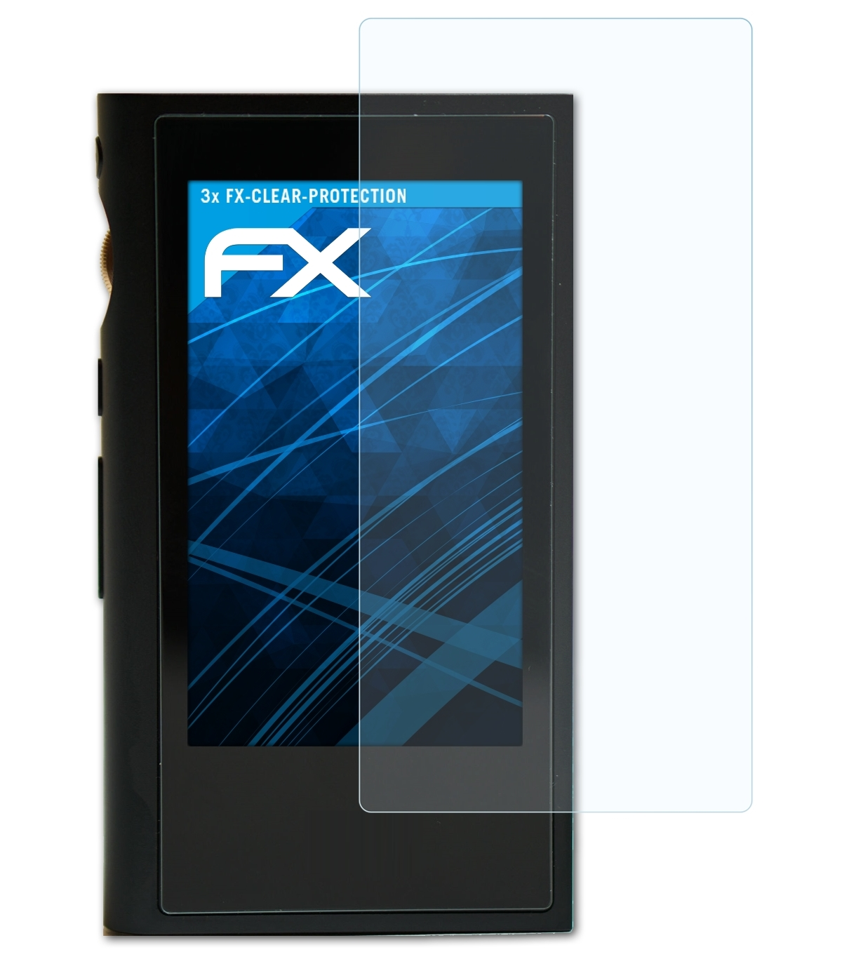FiiO Displayschutz(für FX-Clear ATFOLIX M9) 3x