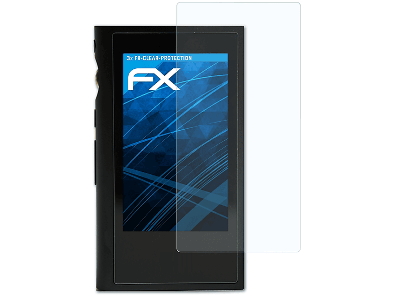 ATFOLIX 3x FX-Clear Displayschutz(für FiiO M9)