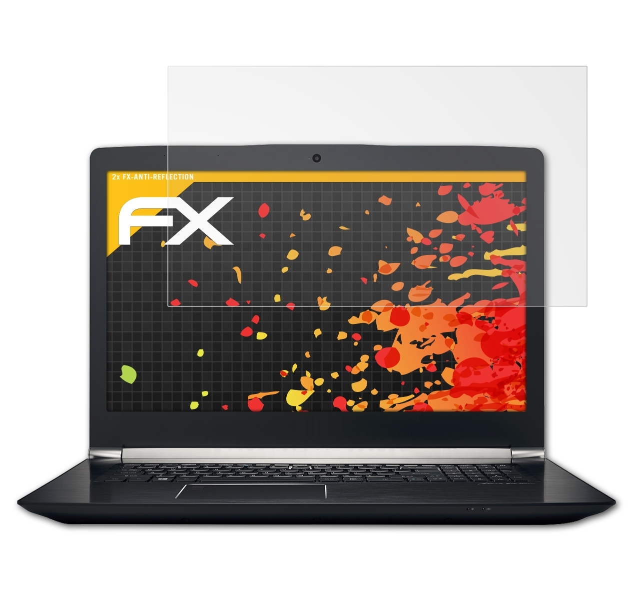 ATFOLIX 2x FX-Antireflex V Displayschutz(für Nitro Aspire (17,3 inch)) 7-793G Acer