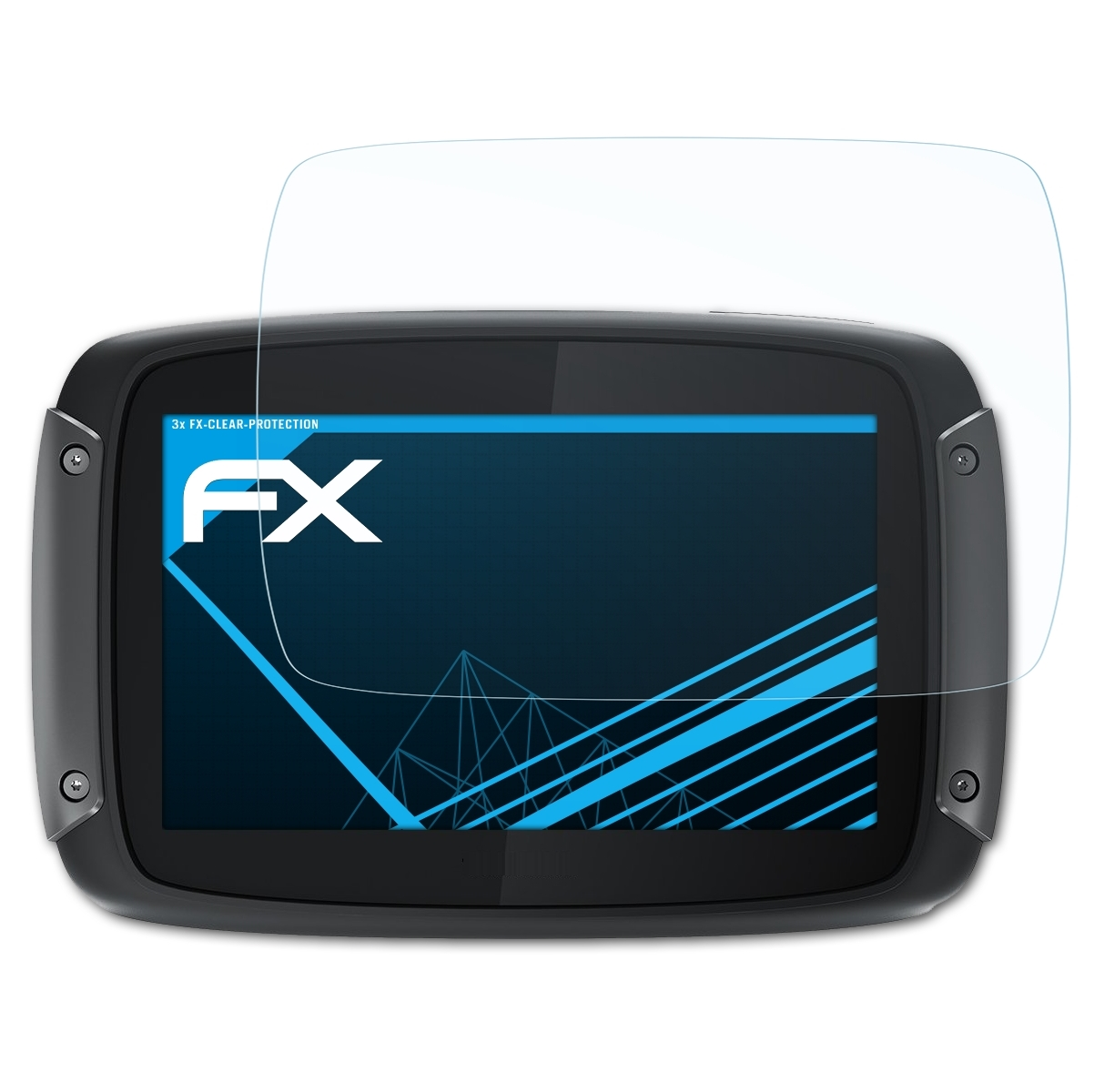 FX-Clear 500) TomTom Displayschutz(für Rider 3x ATFOLIX