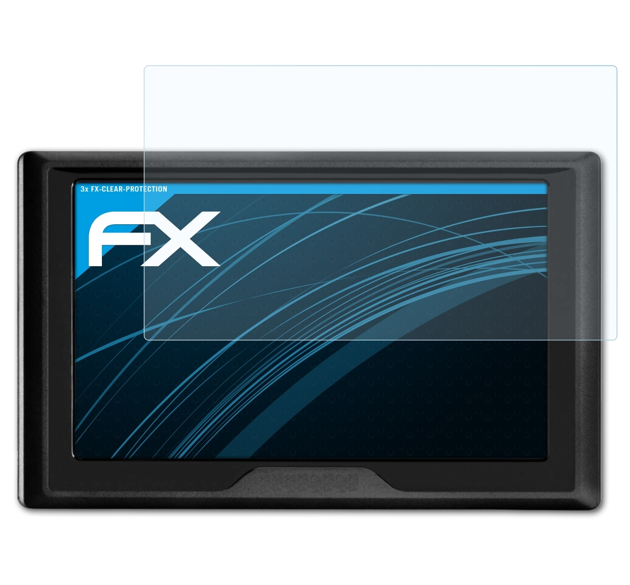3x 52 Displayschutz(für EU) FX-Clear Drive ATFOLIX Garmin
