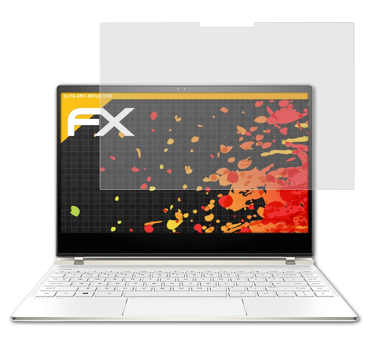 ATFOLIX 2x FX-Antireflex 13-af033ng) Displayschutz(für Spectre HP