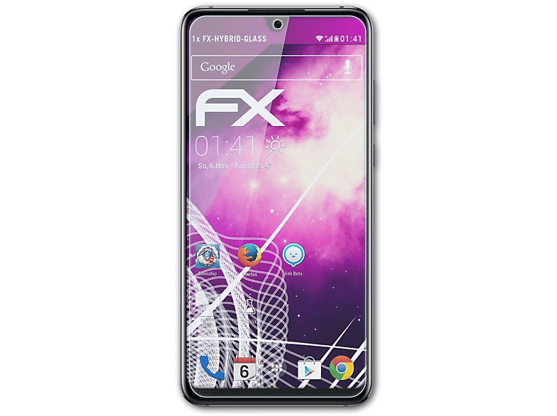 Honor ATFOLIX Schutzglas(für Max) FX-Hybrid-Glass 8X Huawei