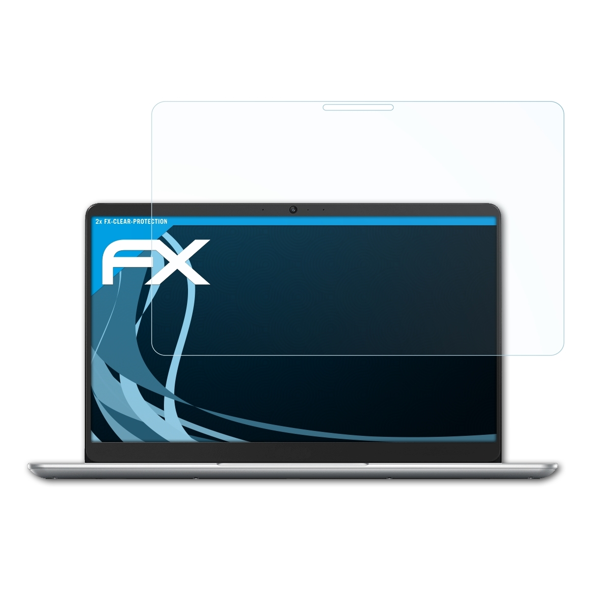 ATFOLIX 2x FX-Clear Displayschutz(für Huawei D MateBook inch)) (15.6