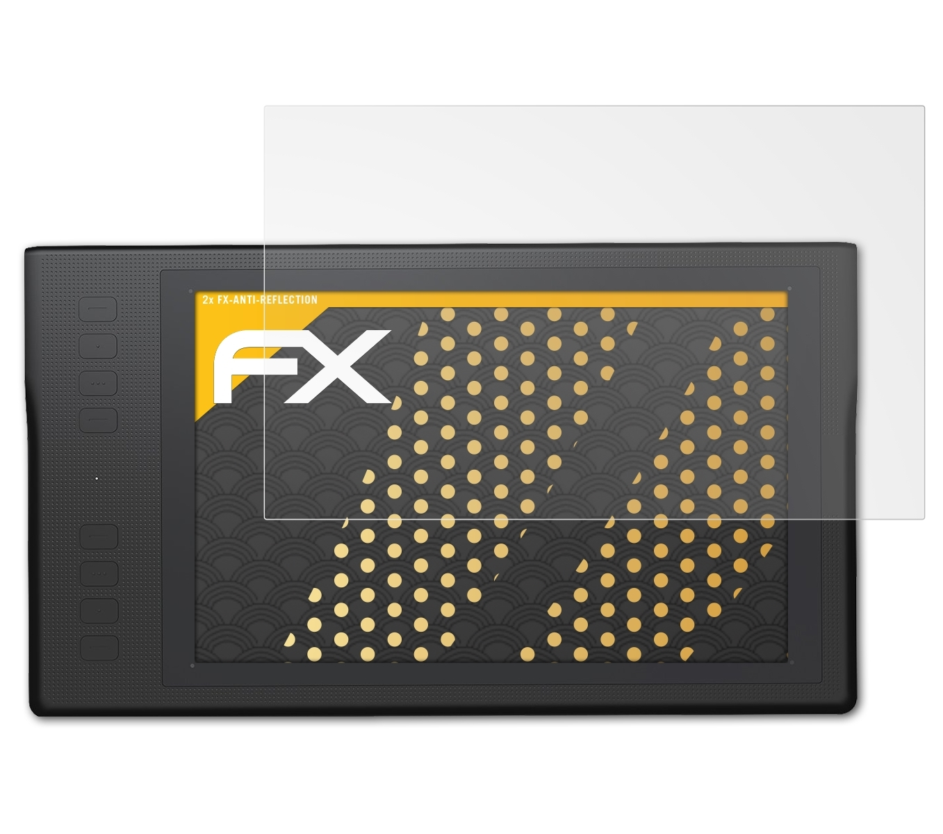 Huion 2x FX-Antireflex Q11K) ATFOLIX Displayschutz(für