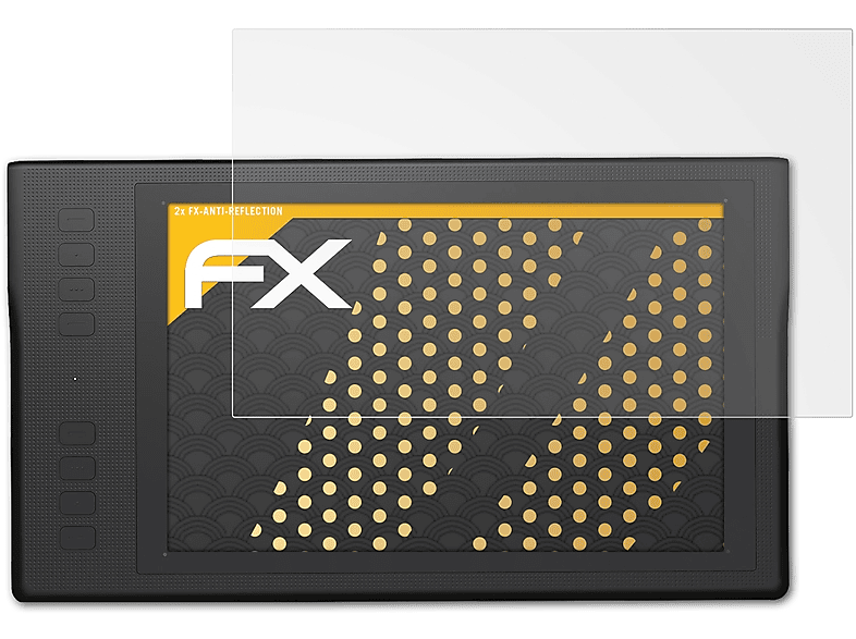 2x ATFOLIX Q11K) FX-Antireflex Displayschutz(für Huion
