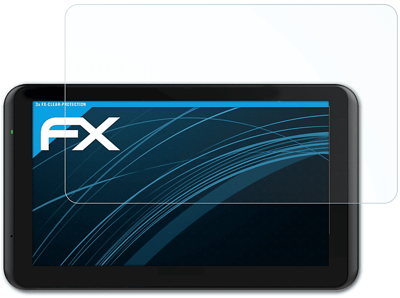 ATFOLIX 3x FX-Clear Displayschutz(für Magellan TR7)
