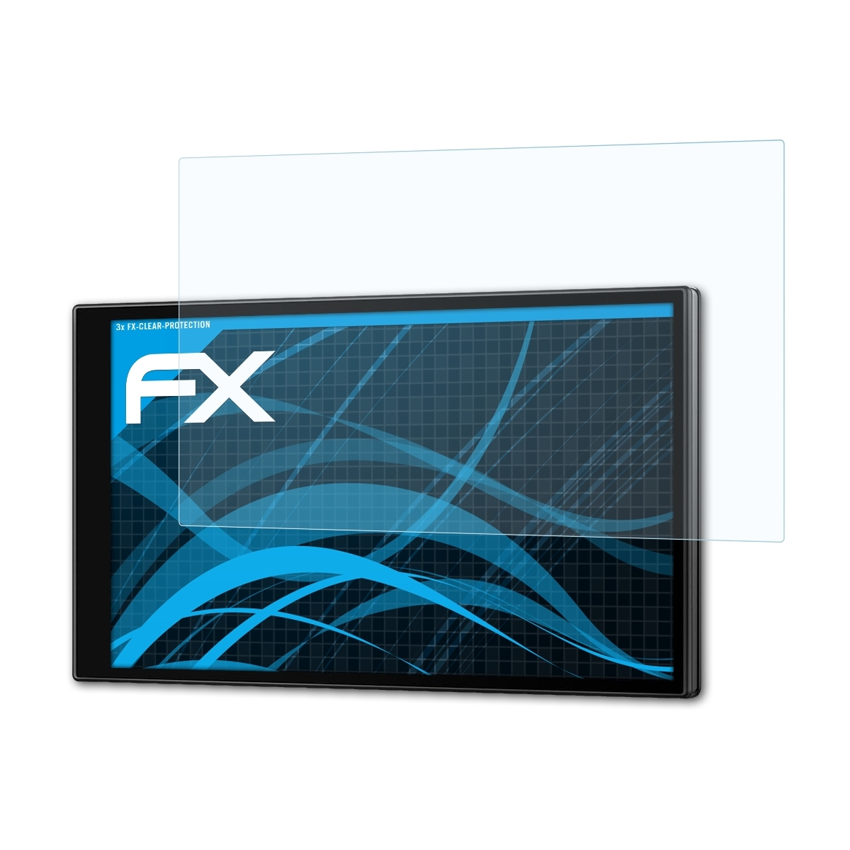 ATFOLIX 3x 71) FX-Clear DriveTrack Garmin Displayschutz(für