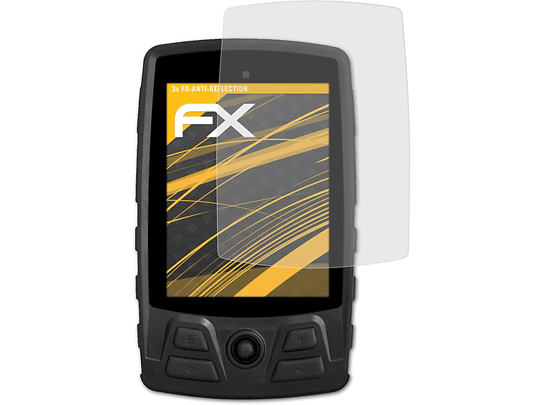 FX-Antireflex 3x (2018)) ATFOLIX Aventura TwoNav Displayschutz(für