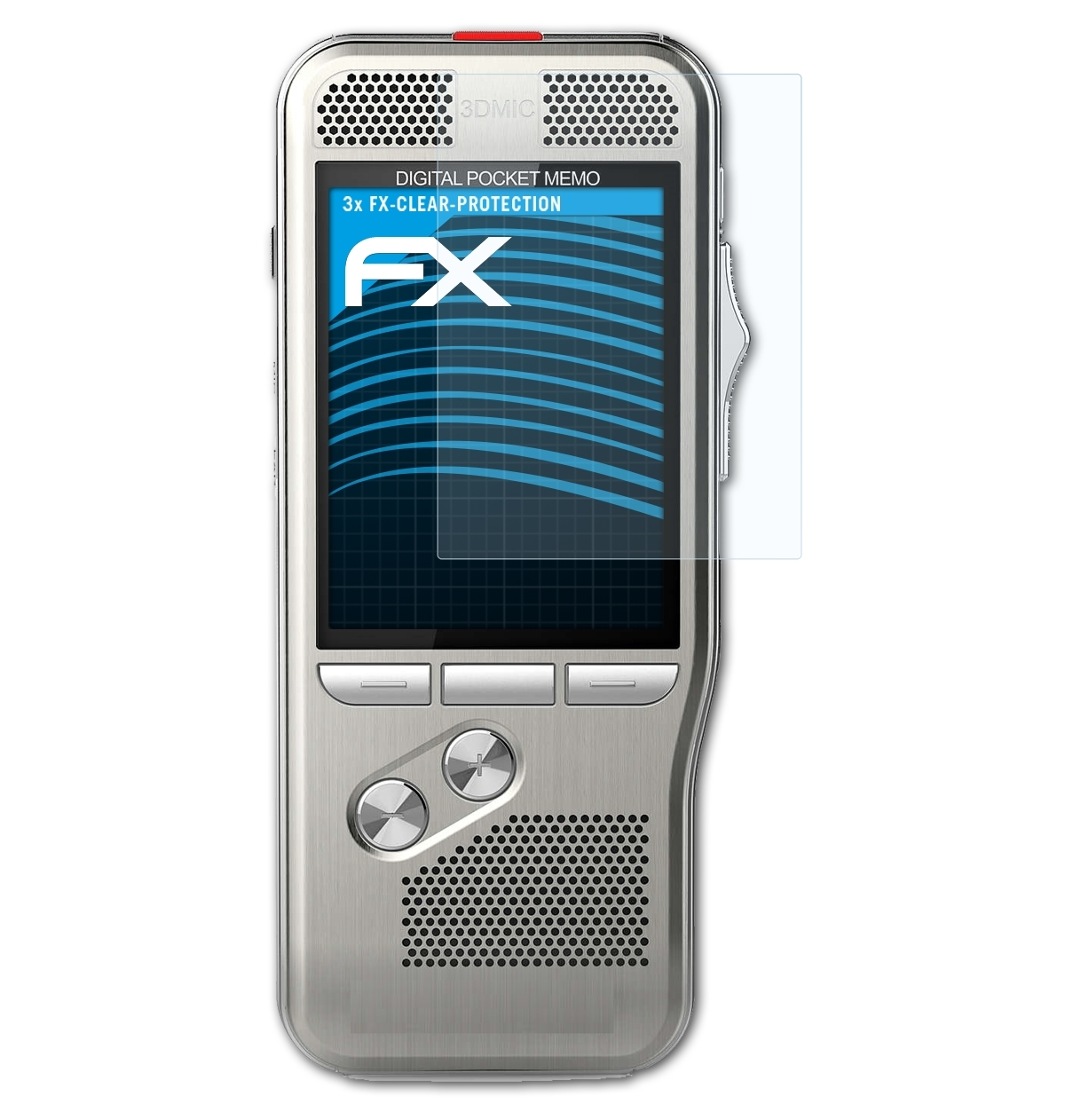 ATFOLIX 3x FX-Clear Displayschutz(für Philips 8000) DPM