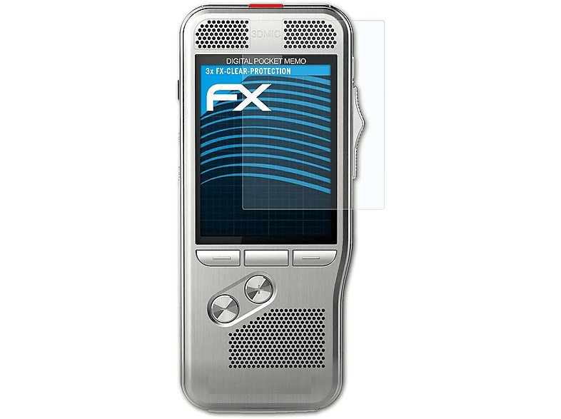 Philips ATFOLIX 8000) DPM FX-Clear 3x Displayschutz(für