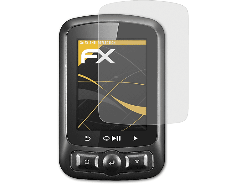 FX-Antireflex 3x Displayschutz(für iGPSPORT ATFOLIX iGS618)