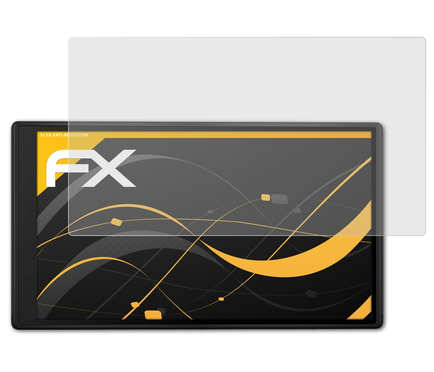 ATFOLIX 3x FX-Antireflex Displayschutz(für Garmin DriveSmart 55)