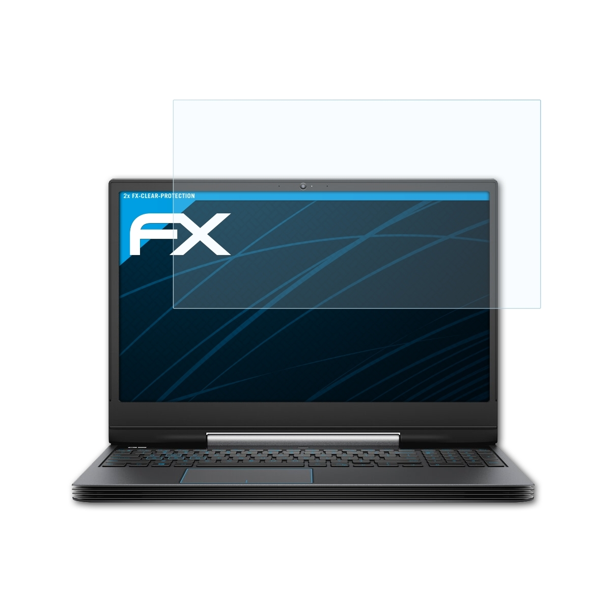 ATFOLIX 2x FX-Clear Dell 17) G7 Displayschutz(für