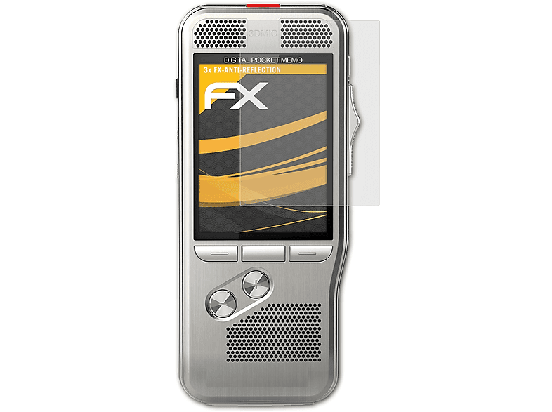 ATFOLIX 3x FX-Antireflex Displayschutz(für 8000) Philips DPM